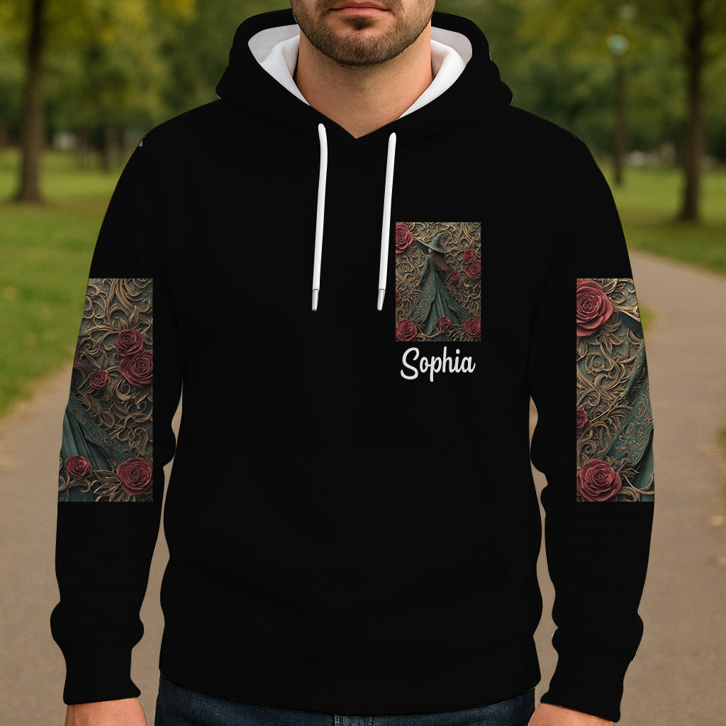 Purple Witch - Personalized Witch All Over Shirt