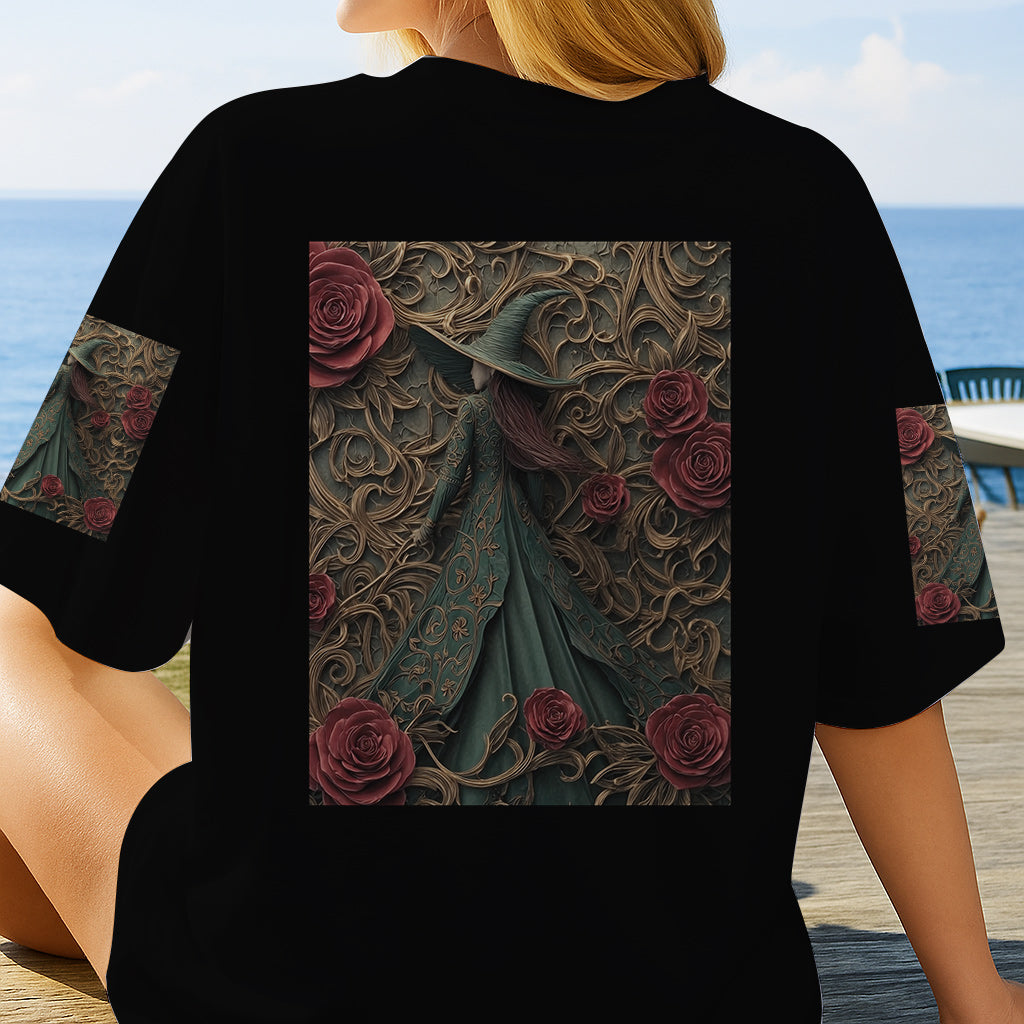 Purple Witch - Personalized Witch All Over Shirt