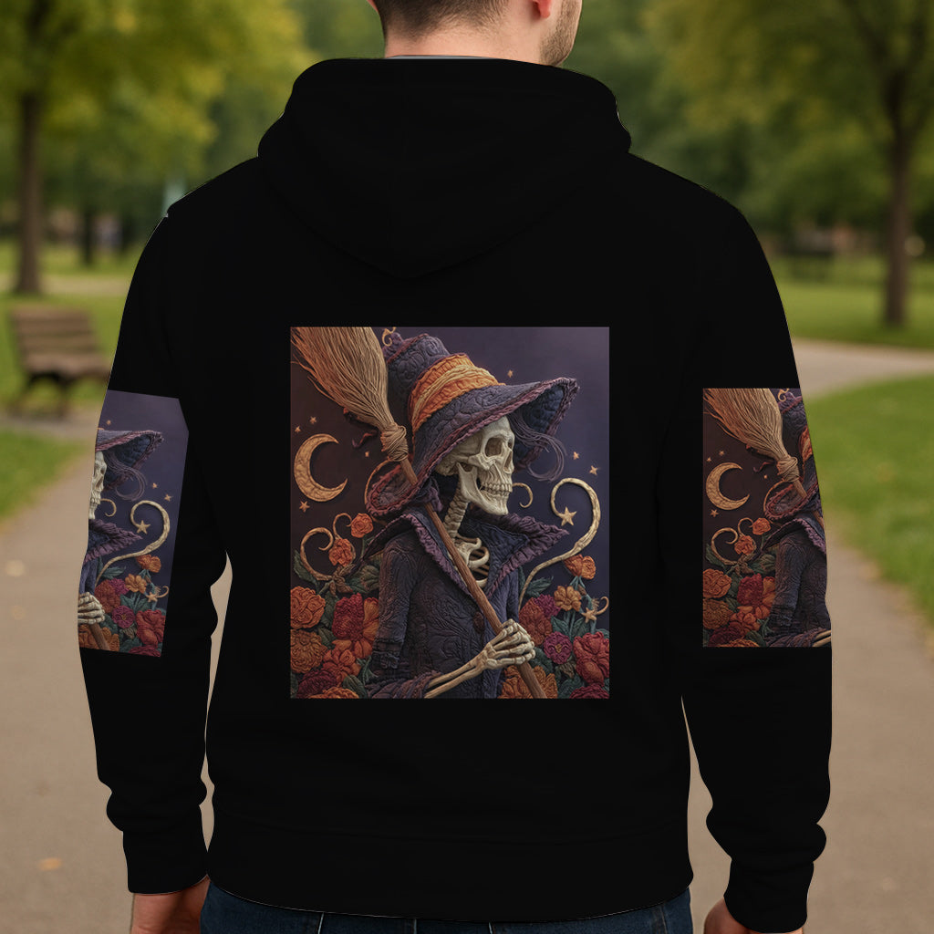 Lila Hexe – Personalisiertes Hexen-Shirt