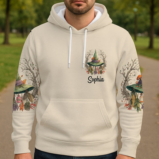 Lila Hexe – Personalisiertes Hexen-Shirt