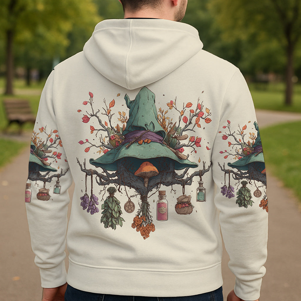 Purple Witch - Personalized Witch All Over Shirt