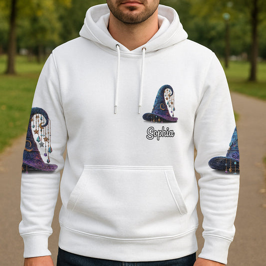 Purple Witch - Personalized Witch All Over Shirt