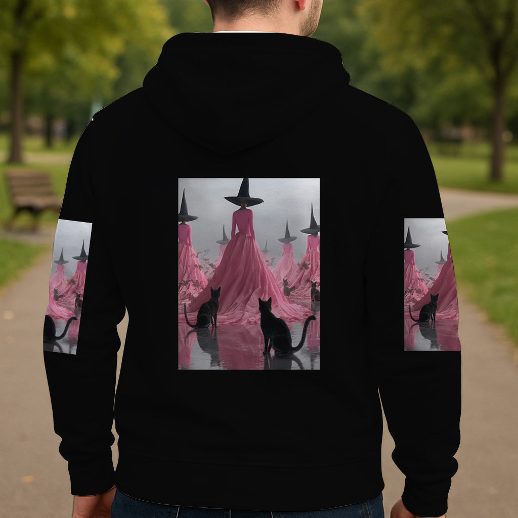 Lila Hexe – Personalisiertes Hexen-Shirt