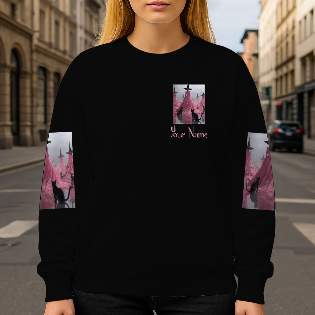 Lila Hexe – Personalisiertes Hexen-Shirt