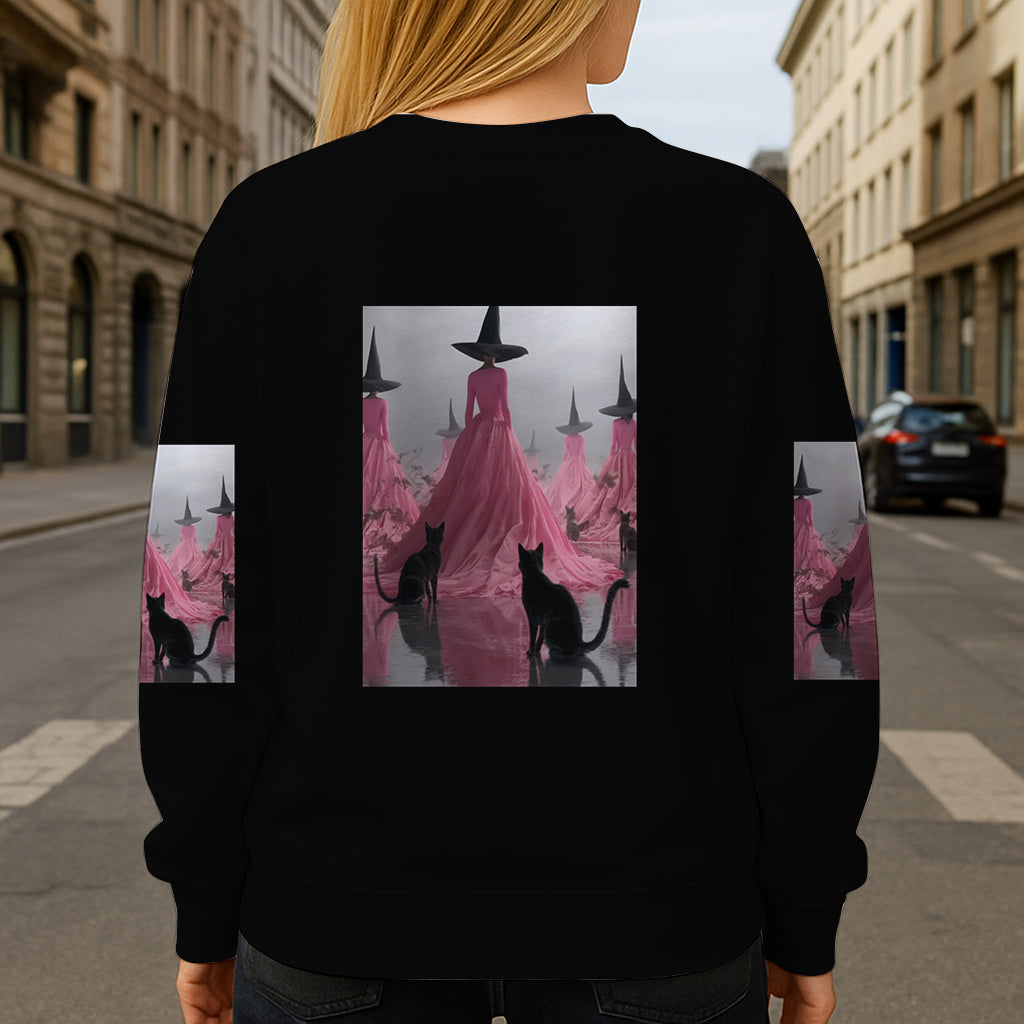 Lila Hexe – Personalisiertes Hexen-Shirt