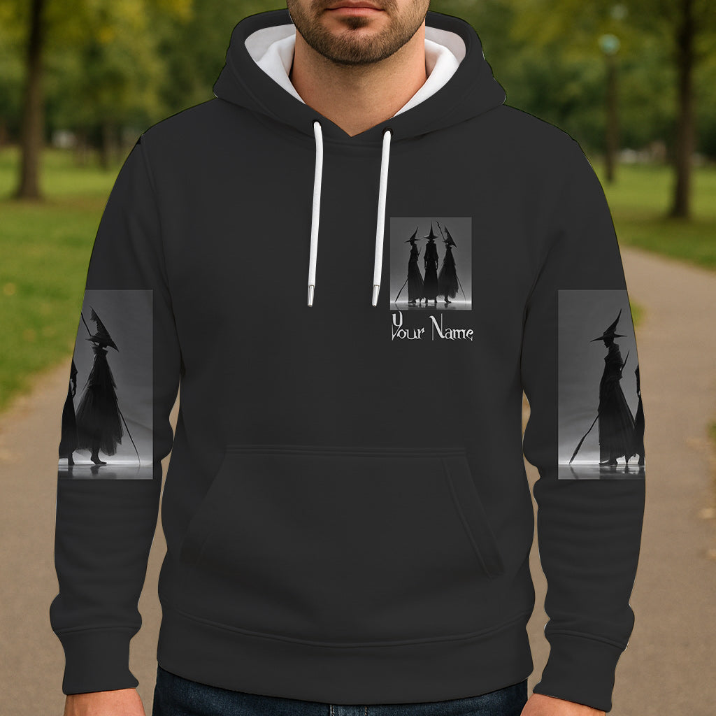 Lila Hexe – Personalisiertes Hexen-Shirt