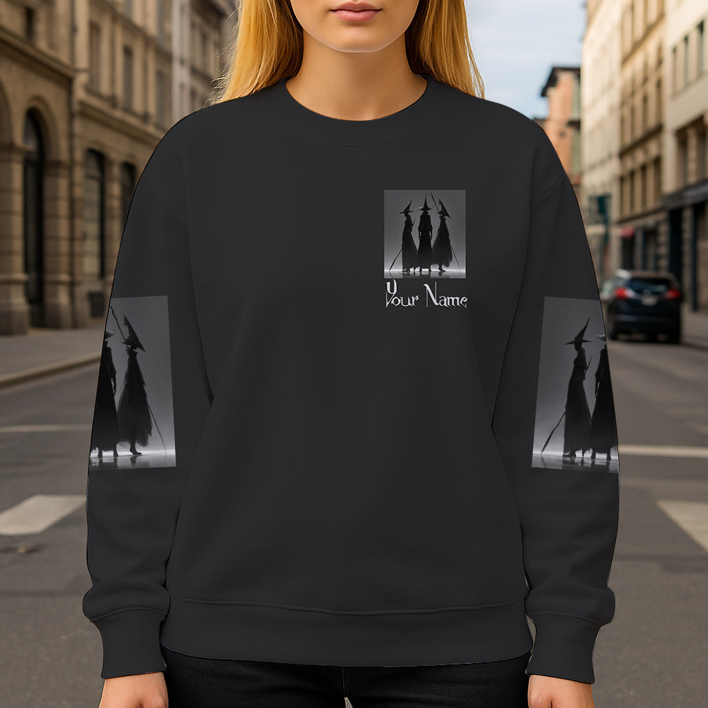 Lila Hexe – Personalisiertes Hexen-Shirt