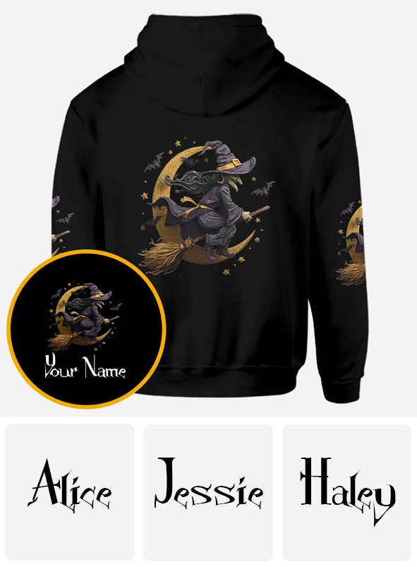 Purple Witch - Personalized Witch All Over Shirt