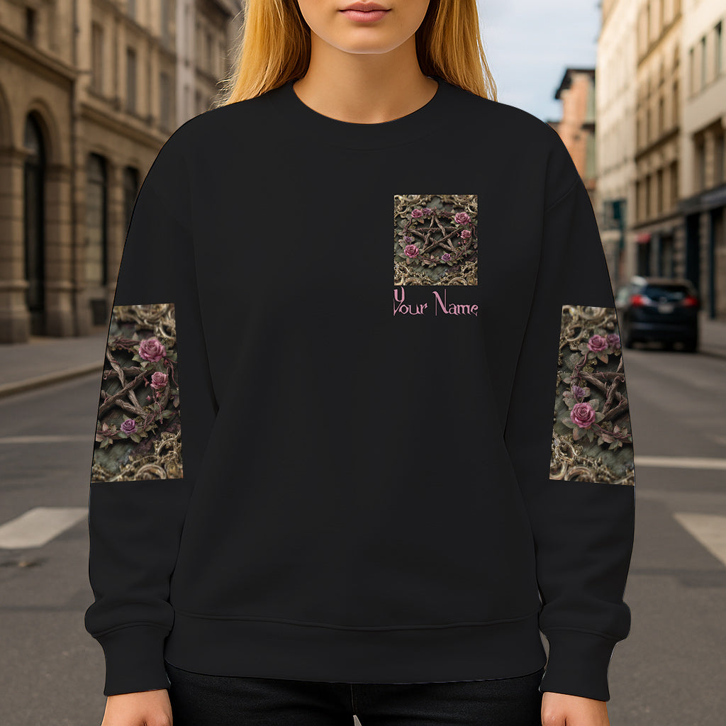 Lila Hexe – Personalisiertes Hexen-Shirt