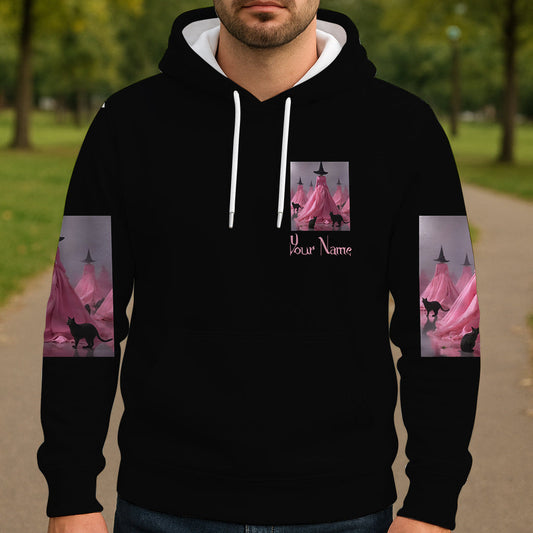 Lila Hexe – Personalisiertes Hexen-Shirt