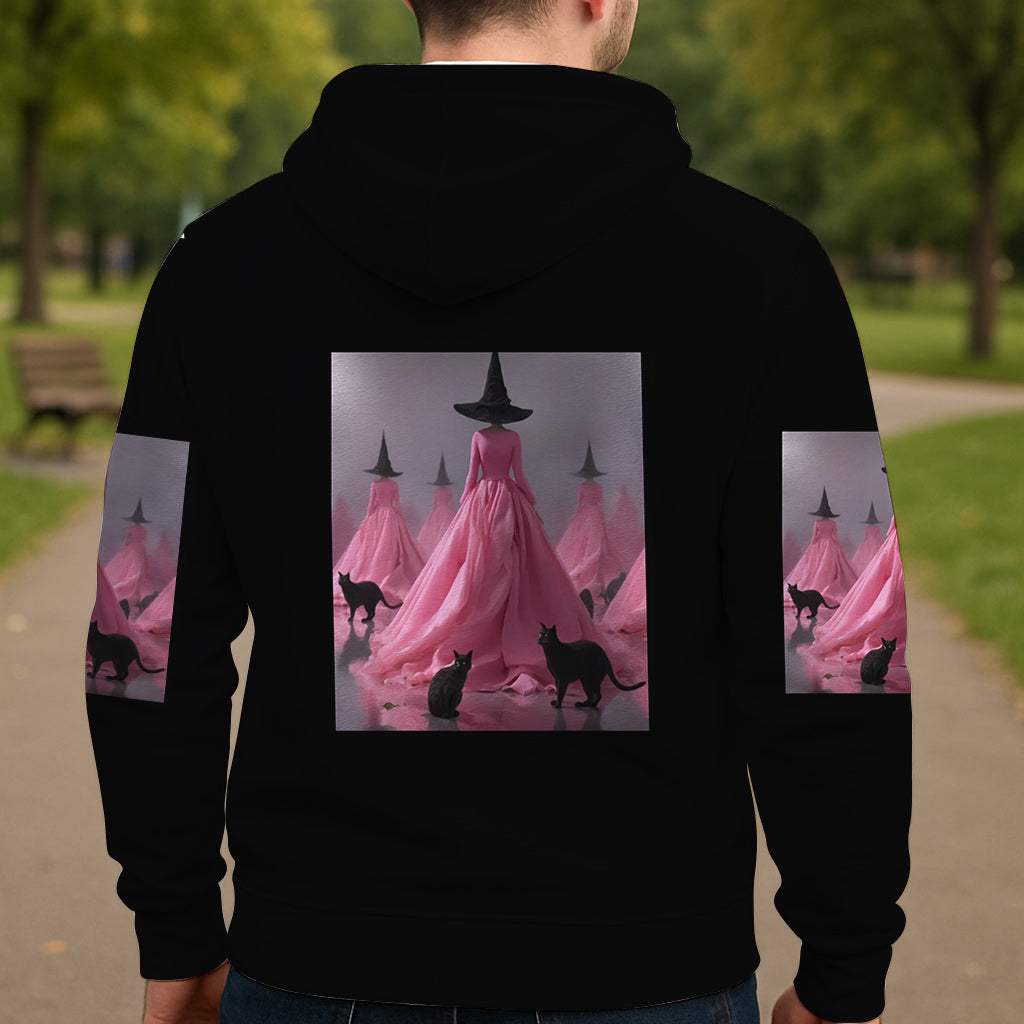 Lila Hexe – Personalisiertes Hexen-Shirt