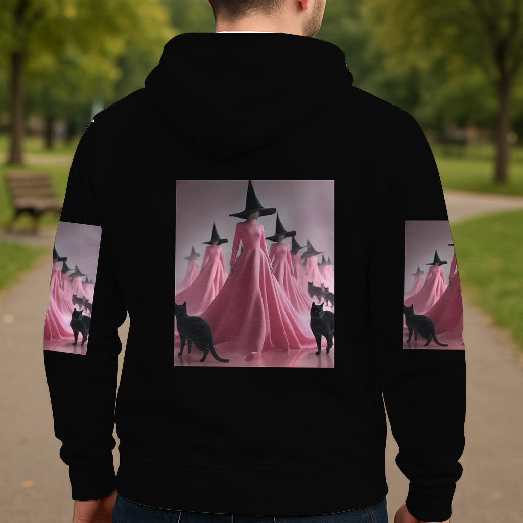 Lila Hexe – Personalisiertes Hexen-Shirt