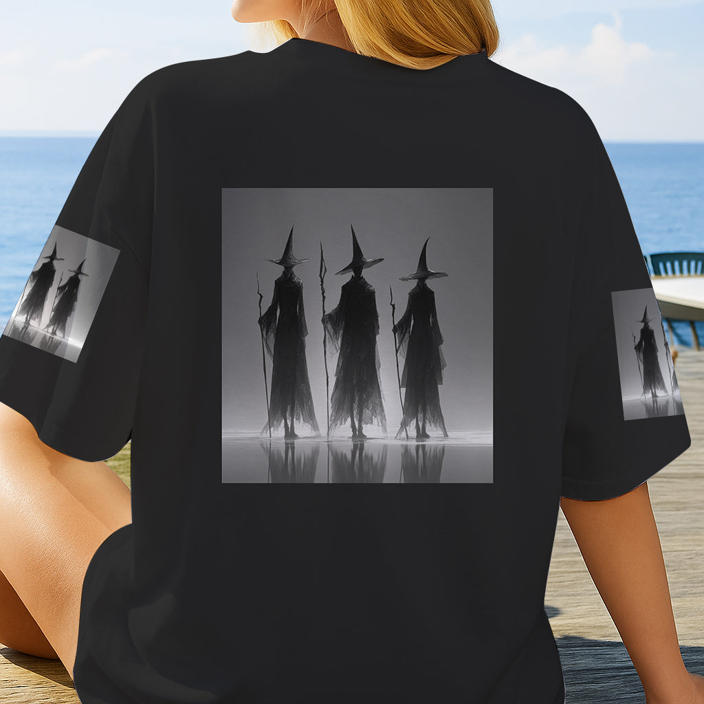 Lila Hexe – Personalisiertes Hexen-Shirt