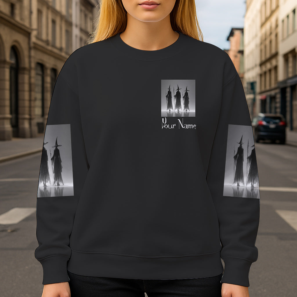 Lila Hexe – Personalisiertes Hexen-Shirt