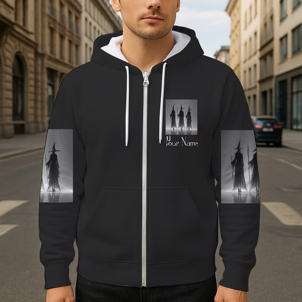 Lila Hexe – Personalisiertes Hexen-Shirt