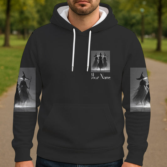 Lila Hexe – Personalisiertes Hexen-Shirt