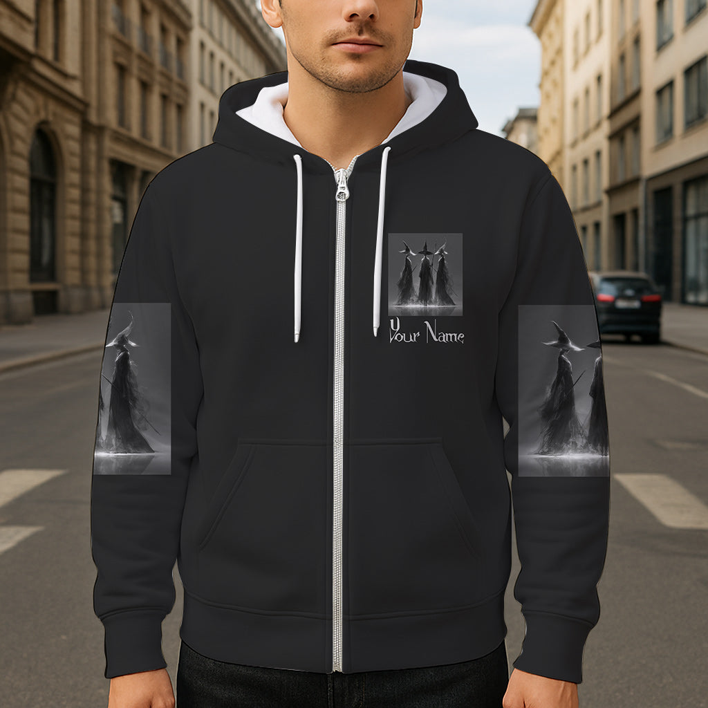 Lila Hexe – Personalisiertes Hexen-Shirt