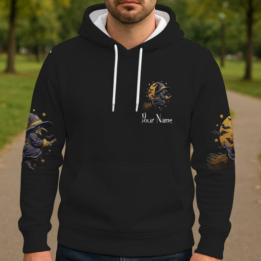 Purple Witch - Personalized Witch All Over Shirt