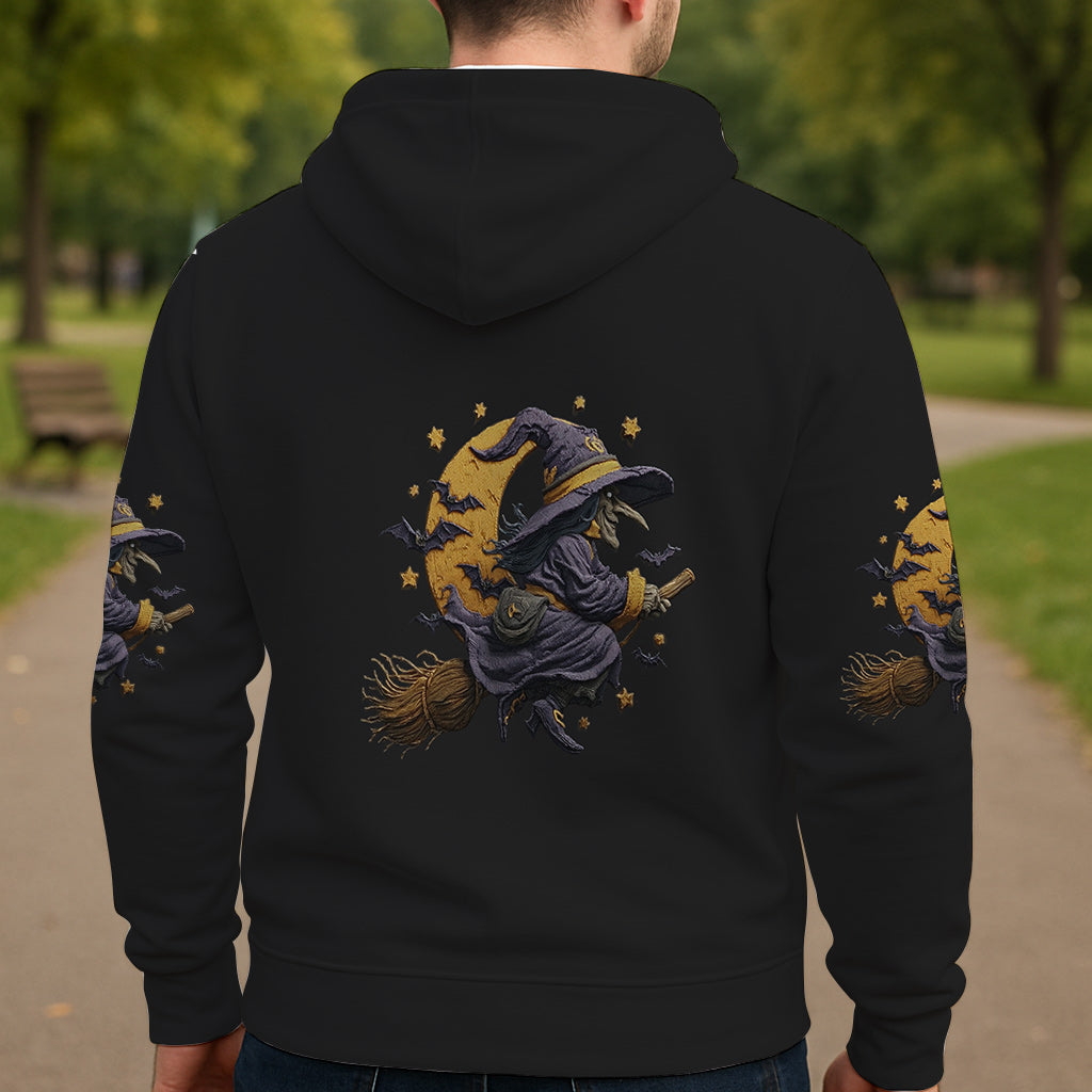 Lila Hexe – Personalisiertes Hexen-Shirt