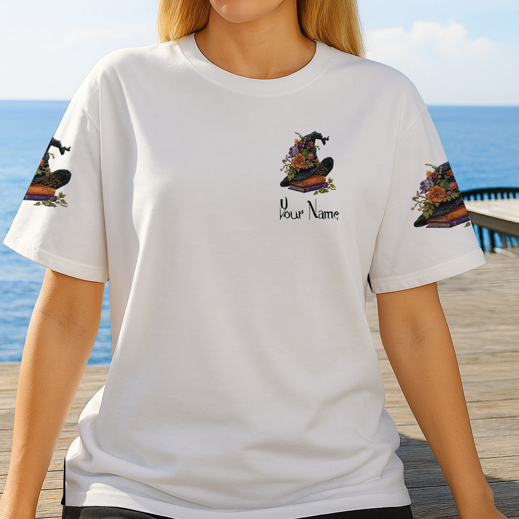 Lila Hexe – Personalisiertes Hexen-Shirt