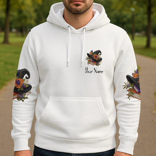 Lila Hexe – Personalisiertes Hexen-Shirt