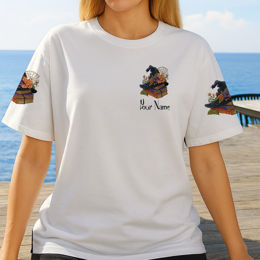 Lila Hexe – Personalisiertes Hexen-Shirt