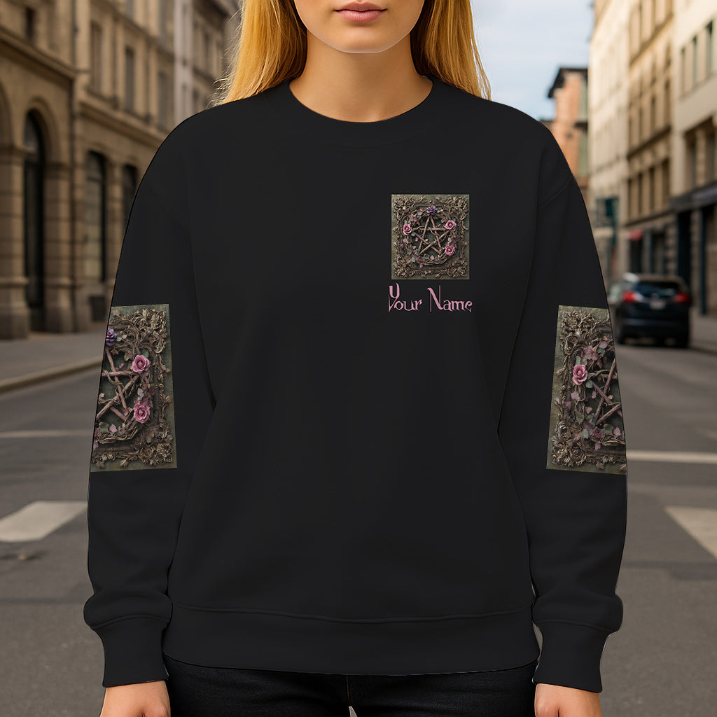Lila Hexe – Personalisiertes Hexen-Shirt