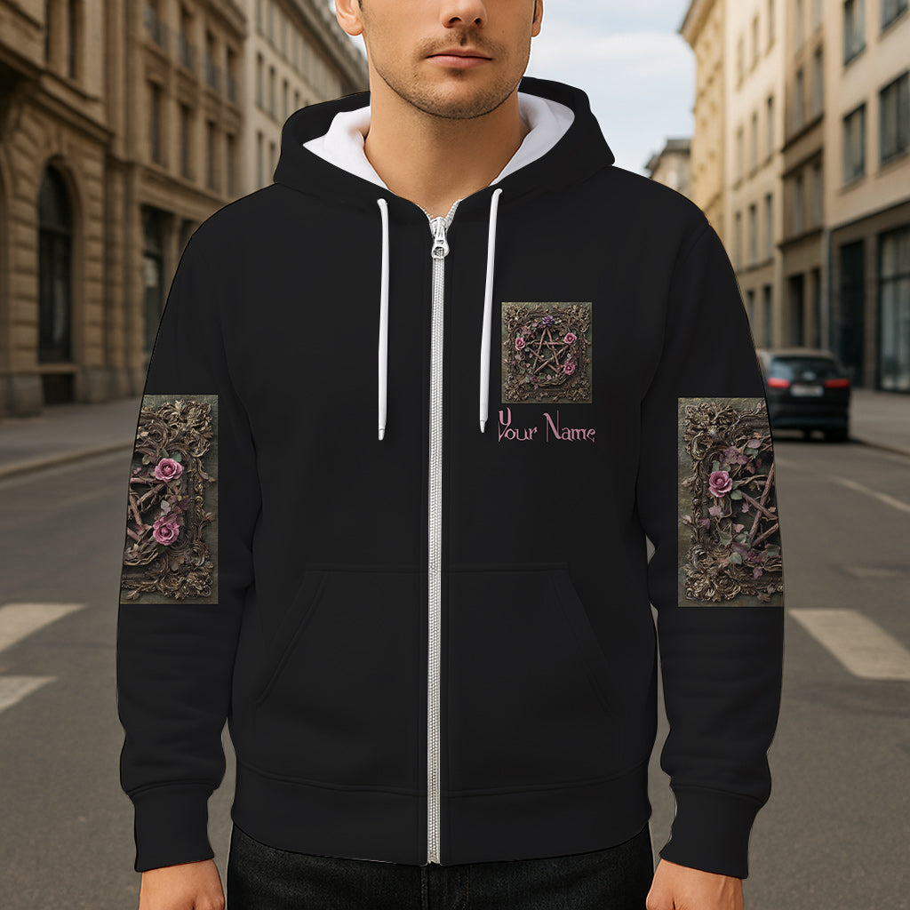 Lila Hexe – Personalisiertes Hexen-Shirt