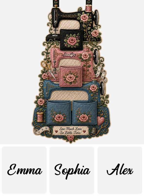 Love Sewing - Personalized Sewing Hanging Organizer