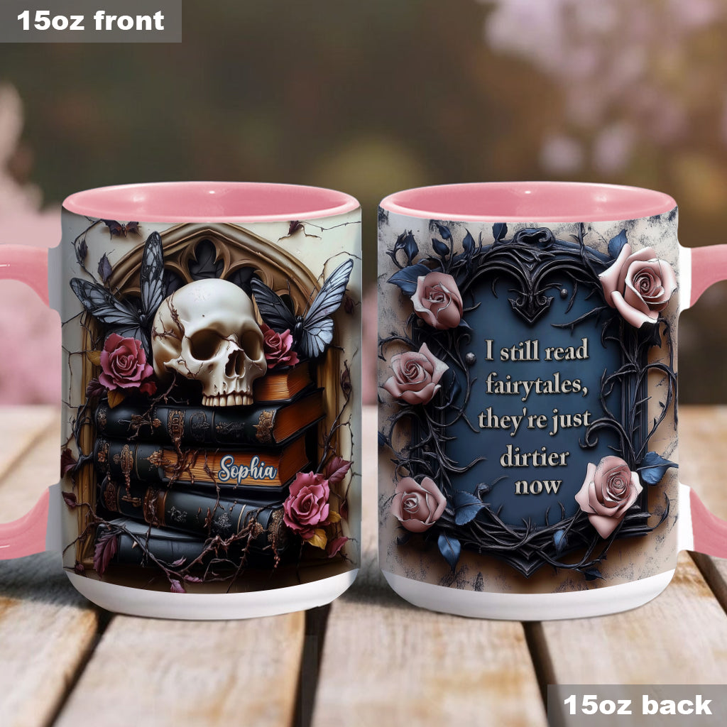 Ich lese immer noch Märchen – Personalisierte Tasse mit Schurkenakzent