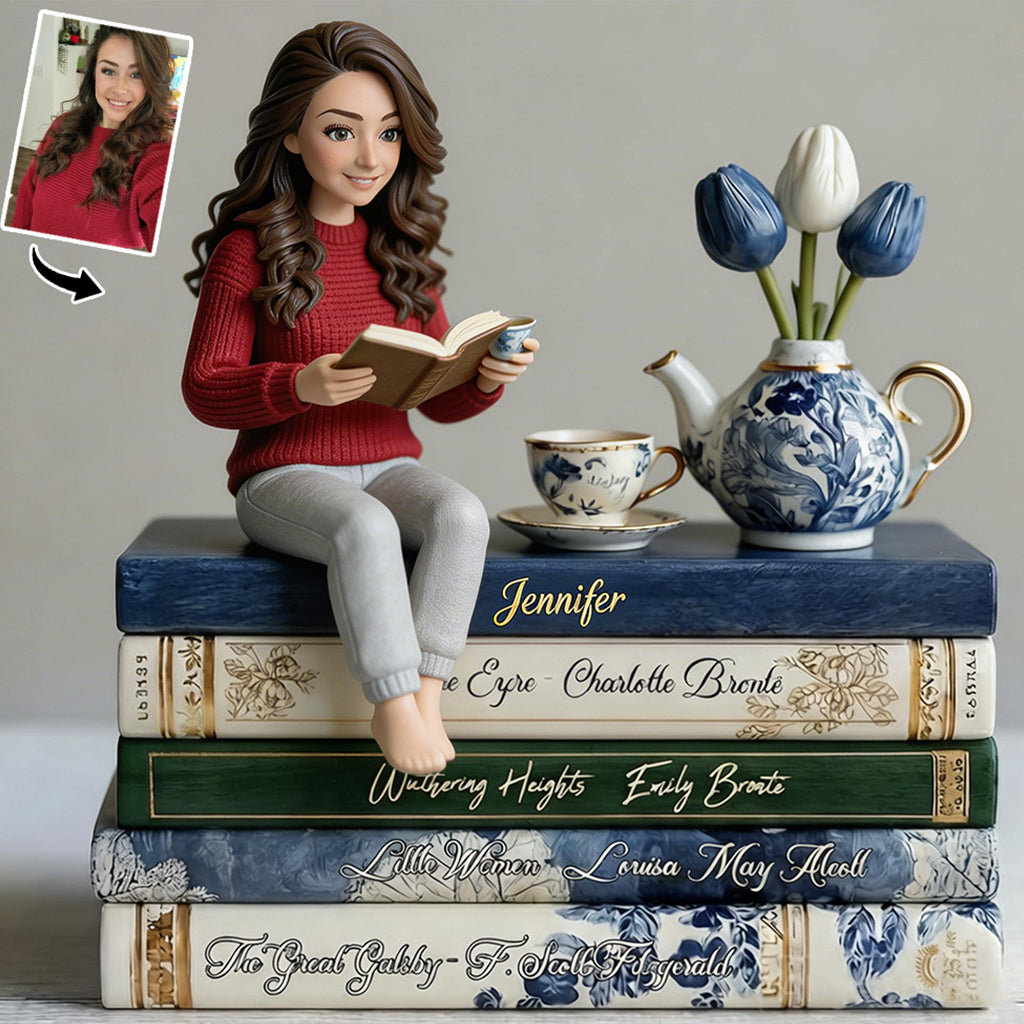 Custom Any Photo - Personalized Book Custom Shaped Acrylic Plaque