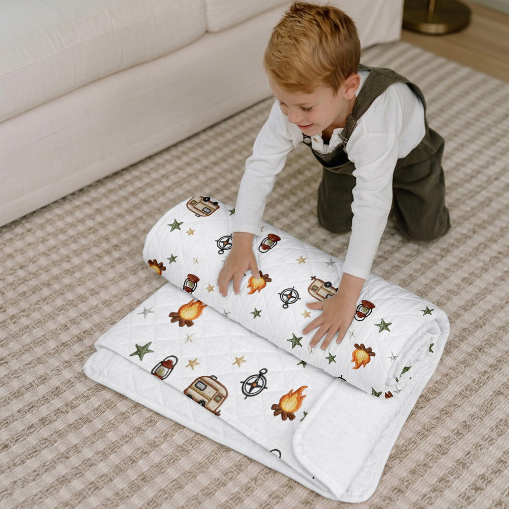Camping Leben - Personalisierte Camping-Nap Mat