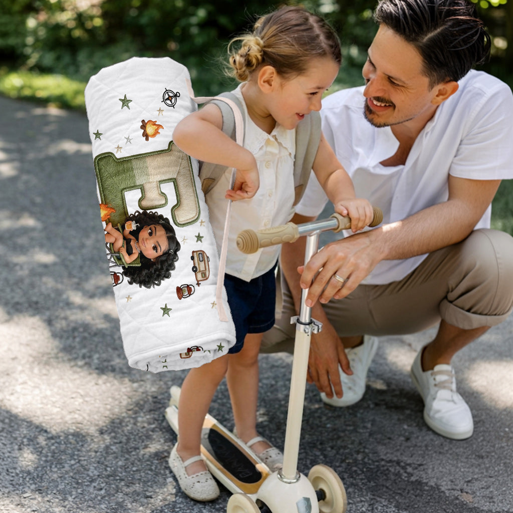 Camping Leben - Personalisierte Camping-Nap Mat