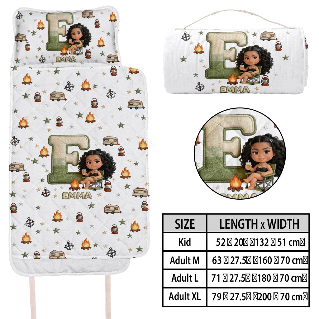 Camping Leben - Personalisierte Camping-Nap Mat