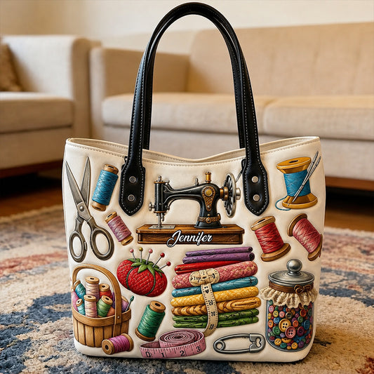 Liebe Nähen - Personalisierte Näh-Tasche