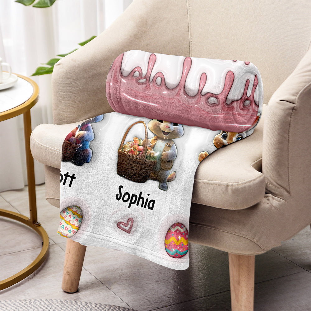 Omas Peeps – Personalisierte Oma-Decke