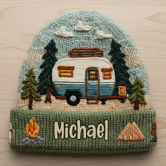 Camping ist meine Leidenschaft – personalisierte Campingmütze