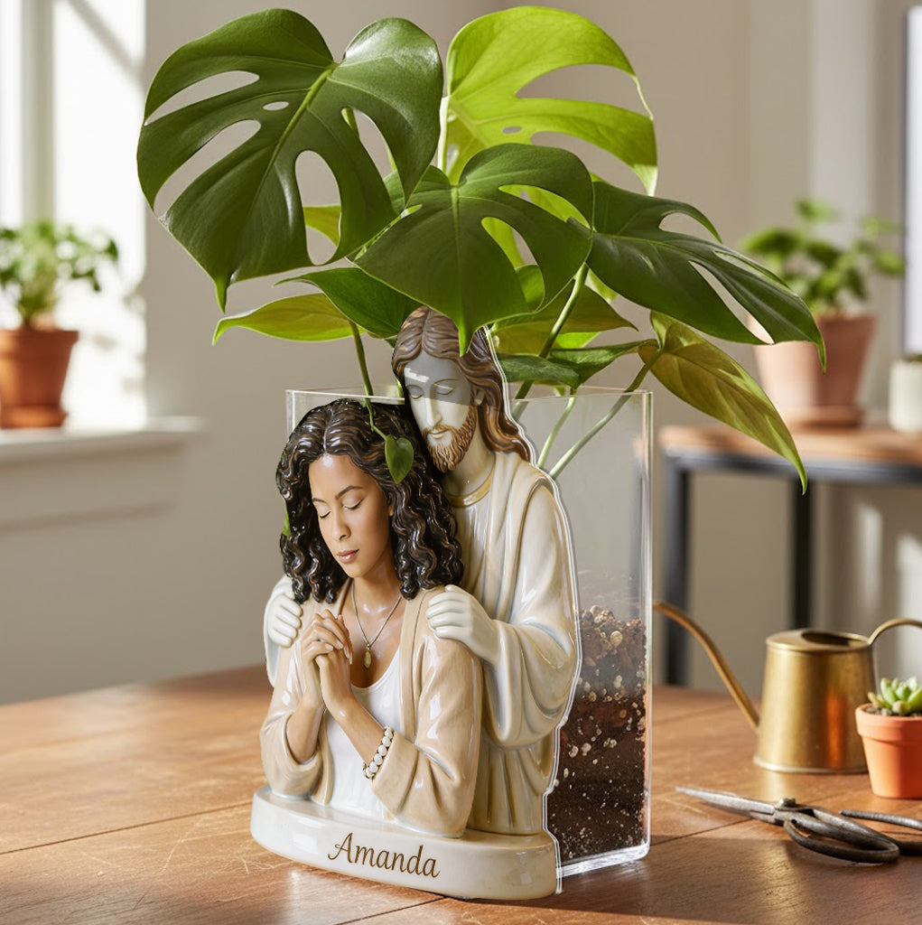 Believe - Personalized Christian Acrylic Pot