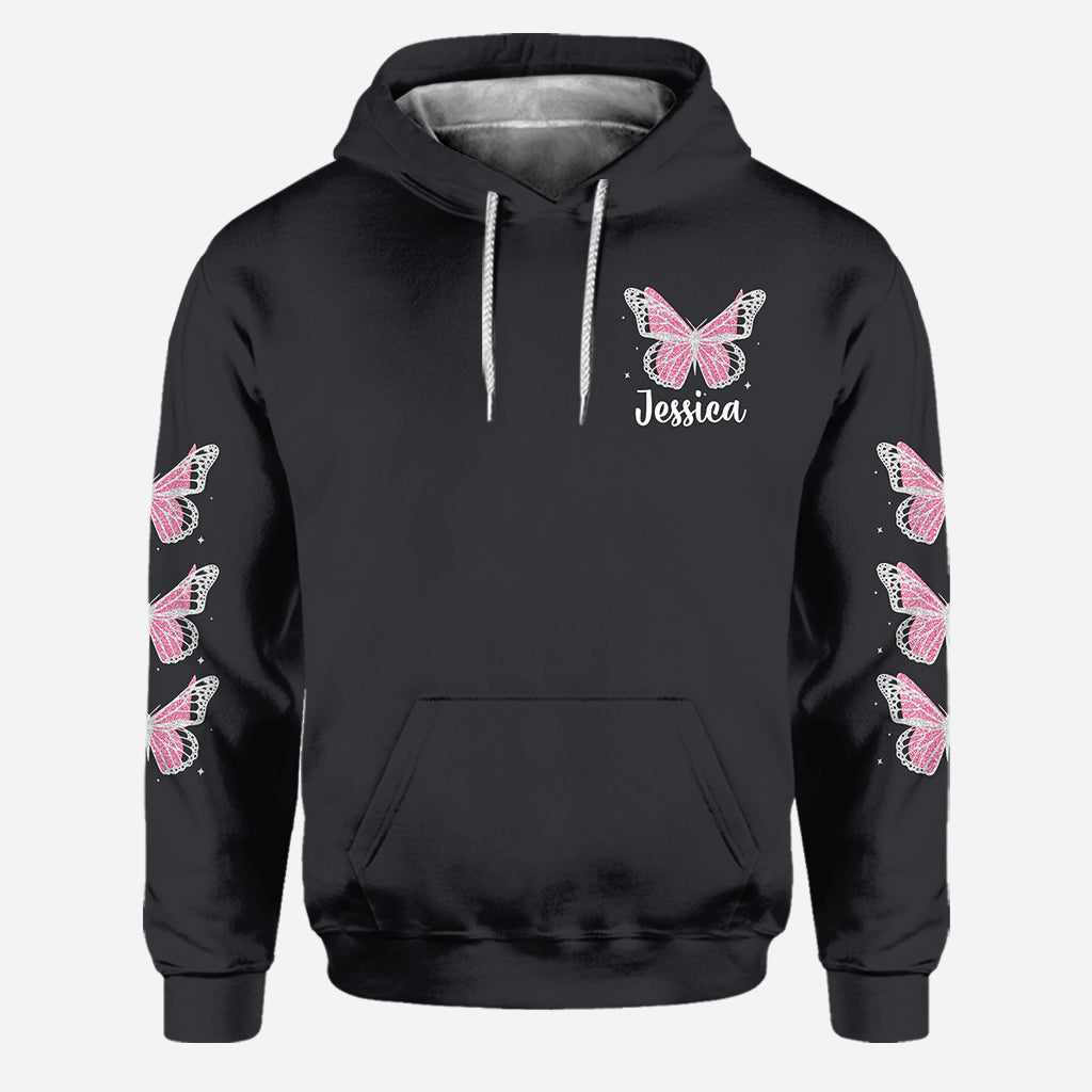 Be Yourself - Personalized Butterfly Hoodie and Leggings