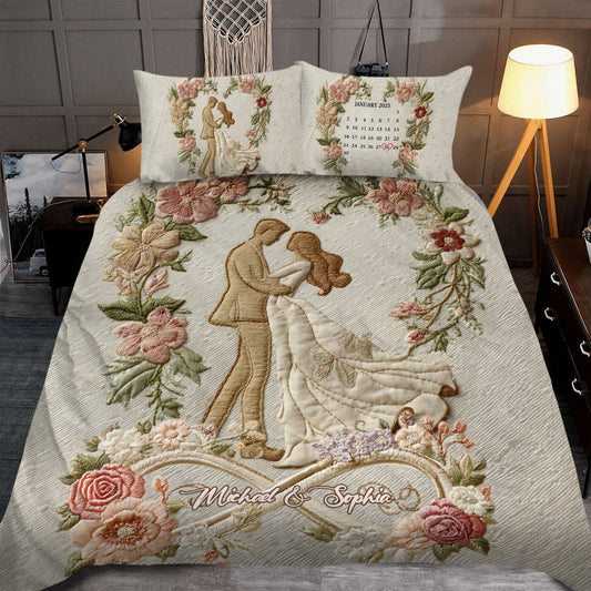 Für immer Liebe – Personalisierte Bettwäsche für Paare