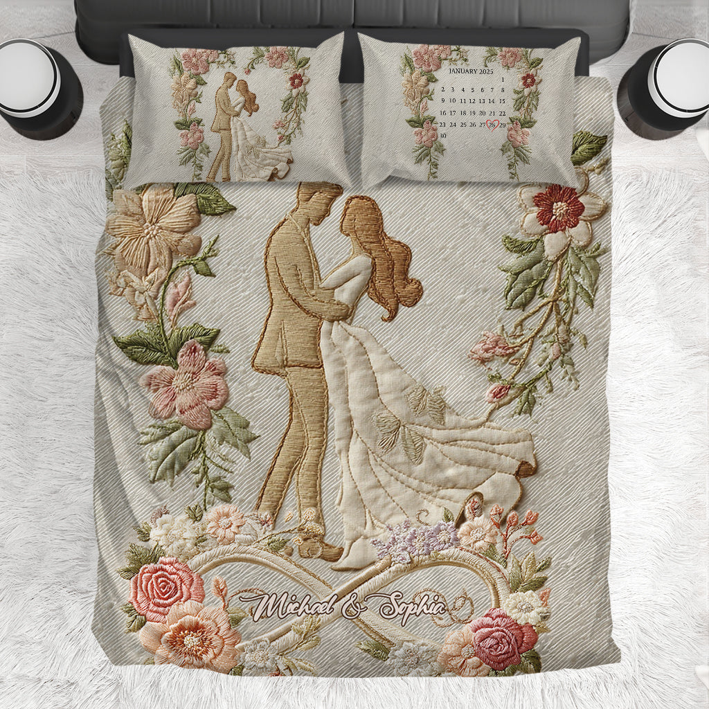 Für immer Liebe – Personalisierte Bettwäsche für Paare