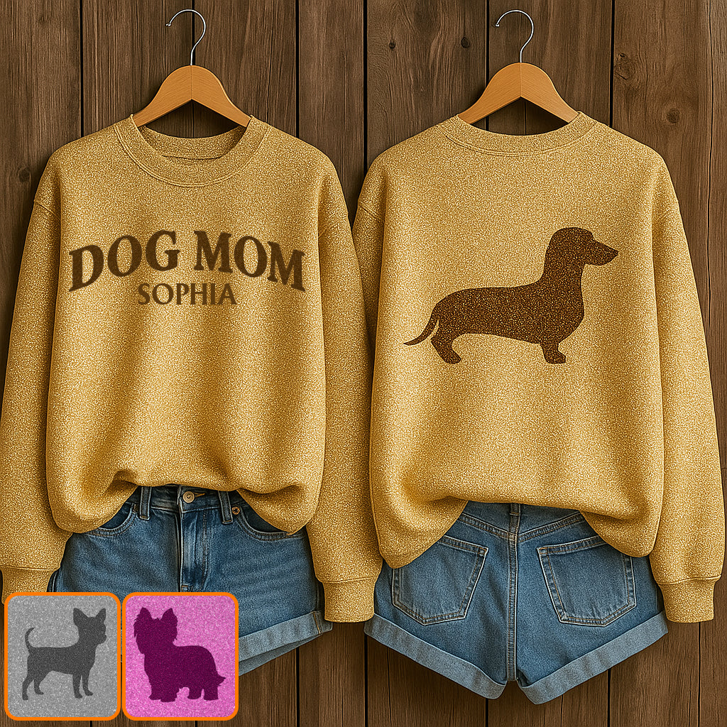 Geschenk für Hundemama und Hundepapa – Personalisiertes T-Shirt mit Hundemotiv