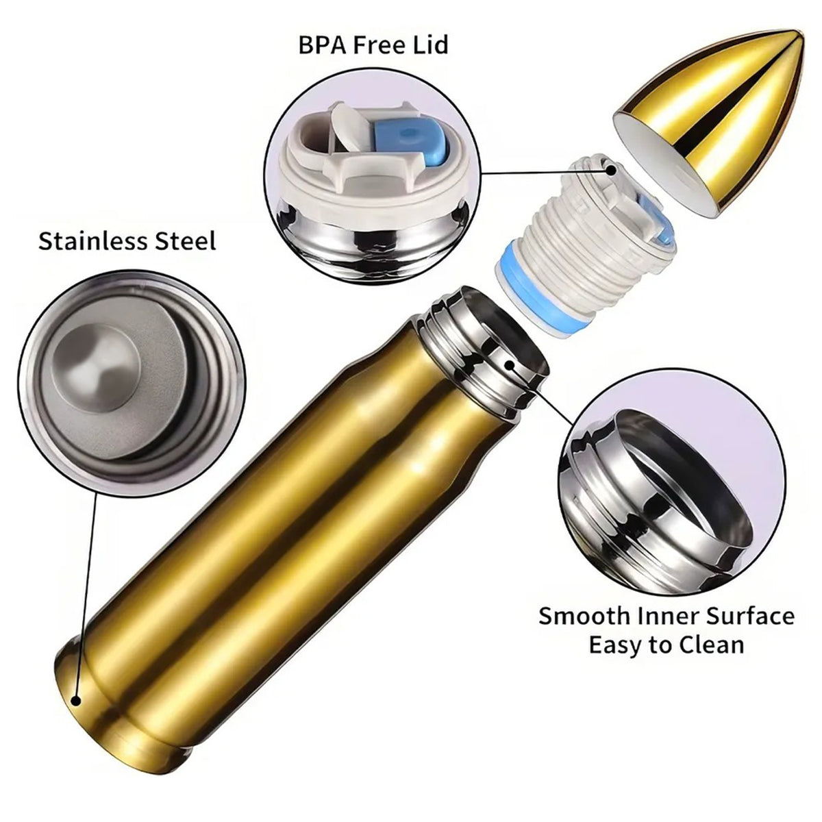 Happy Retirement - Personalized Retired Bullet Tumbler