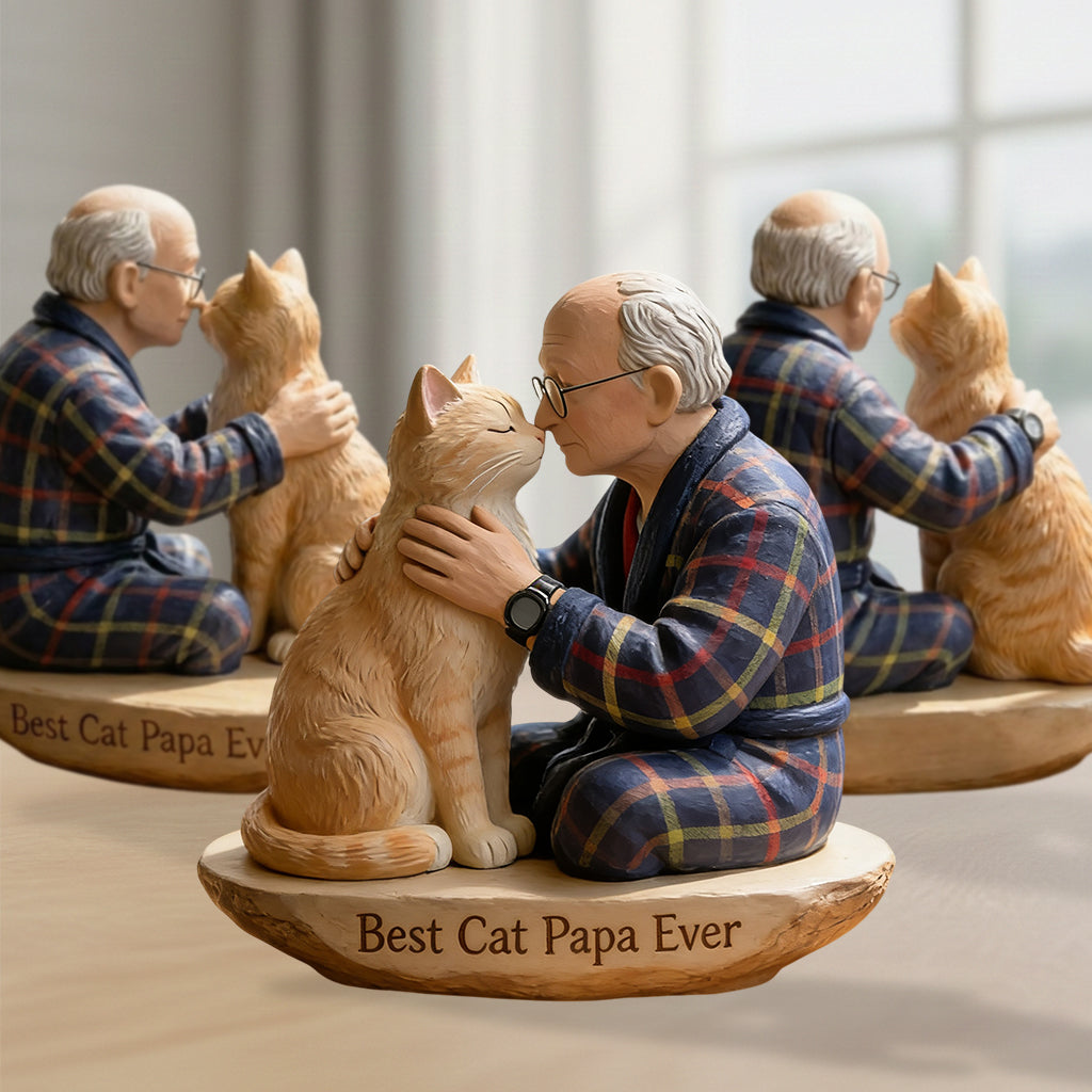 Benutzerdefiniertes Foto - Personalisierte Katzen Premium 3D Figur