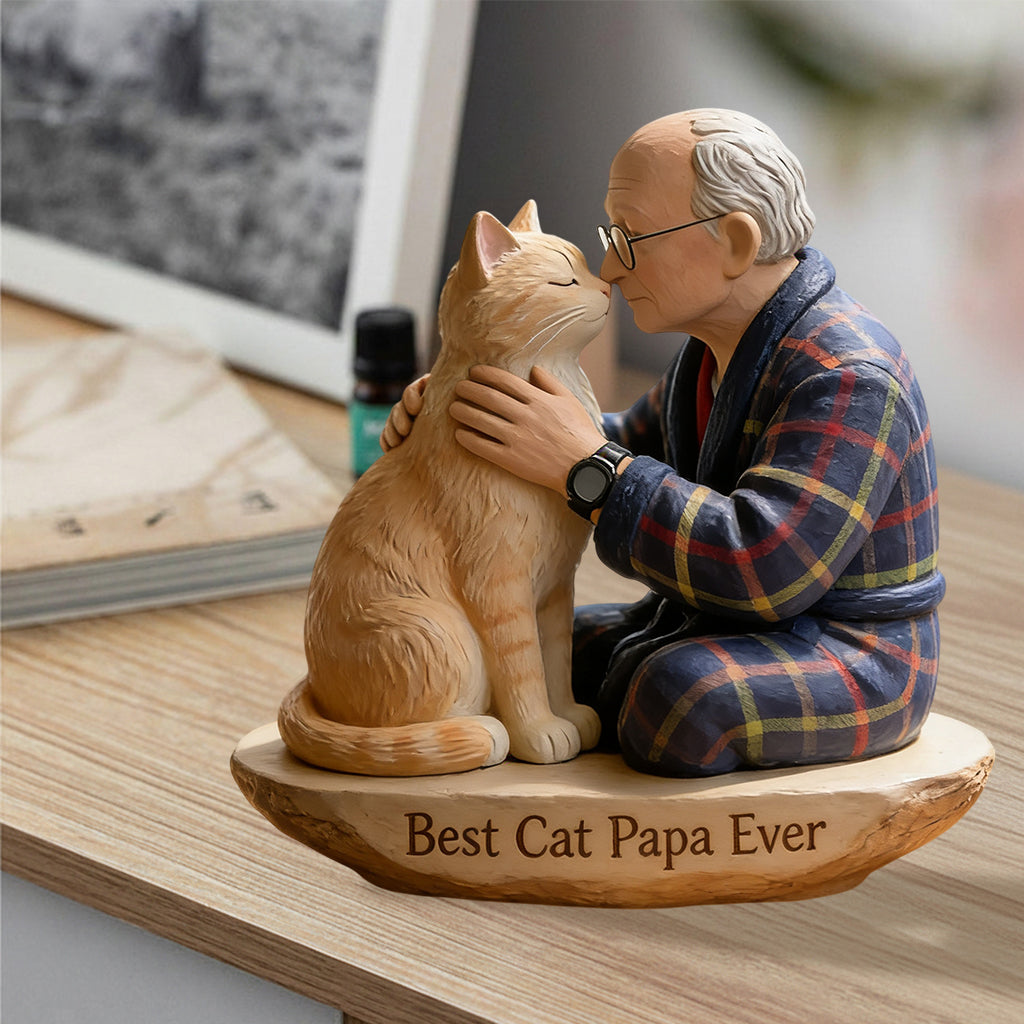 Benutzerdefiniertes Foto - Personalisierte Katzen Premium 3D Figur