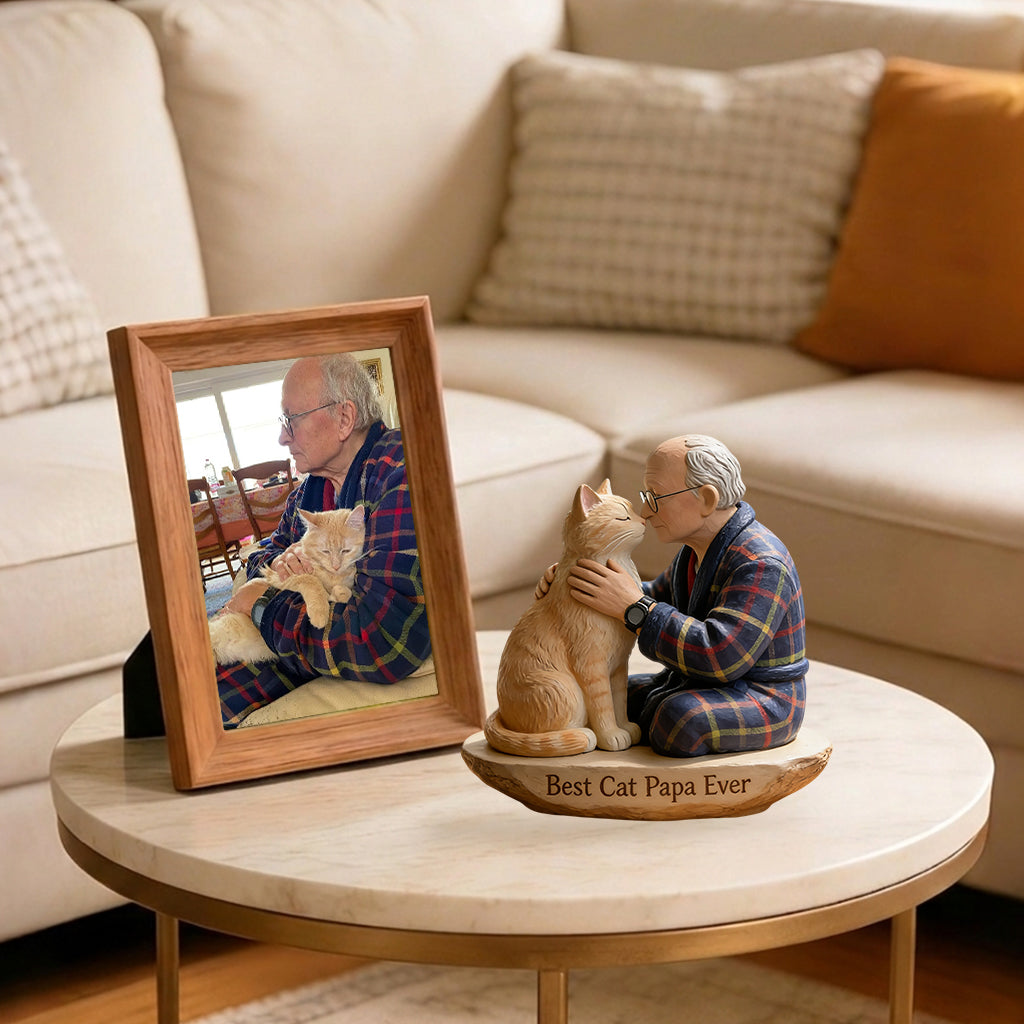 Benutzerdefiniertes Foto - Personalisierte Katzen Premium 3D Figur