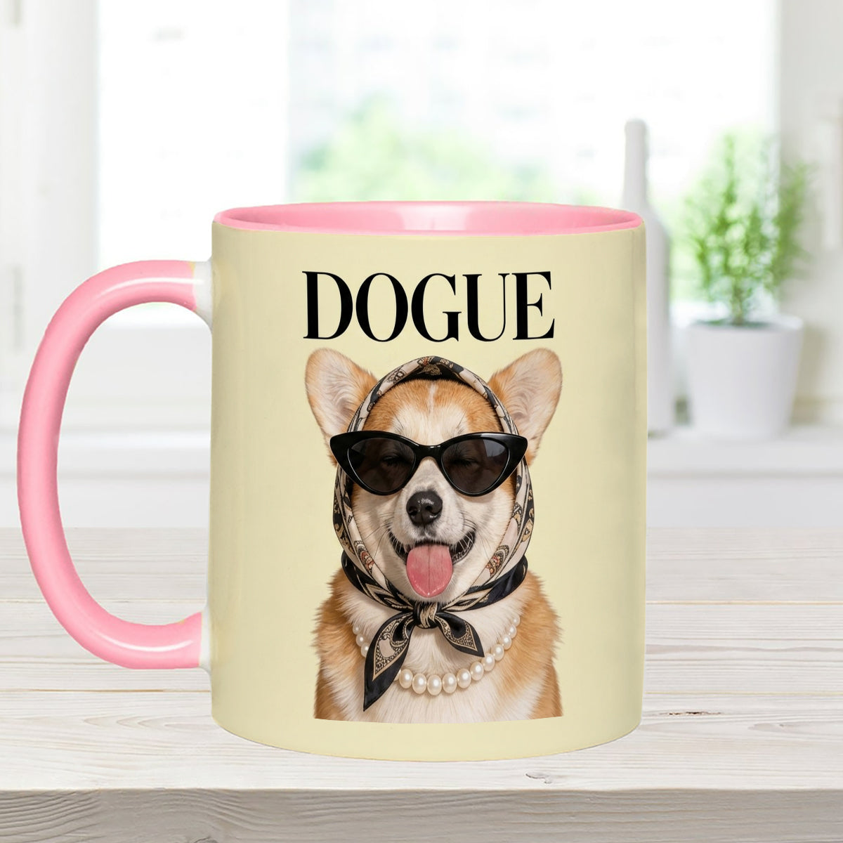 Lustiges Geschenk für Hundeliebhaber - Personalisierte Hundetasse mit Acrylrührern