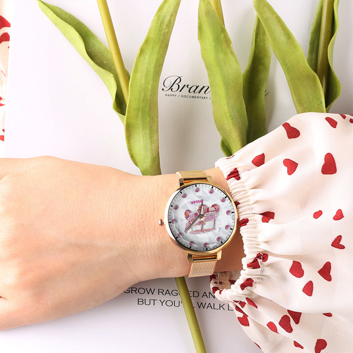 Golf Cart - Personalisierte Golf-Damen-Handuhr