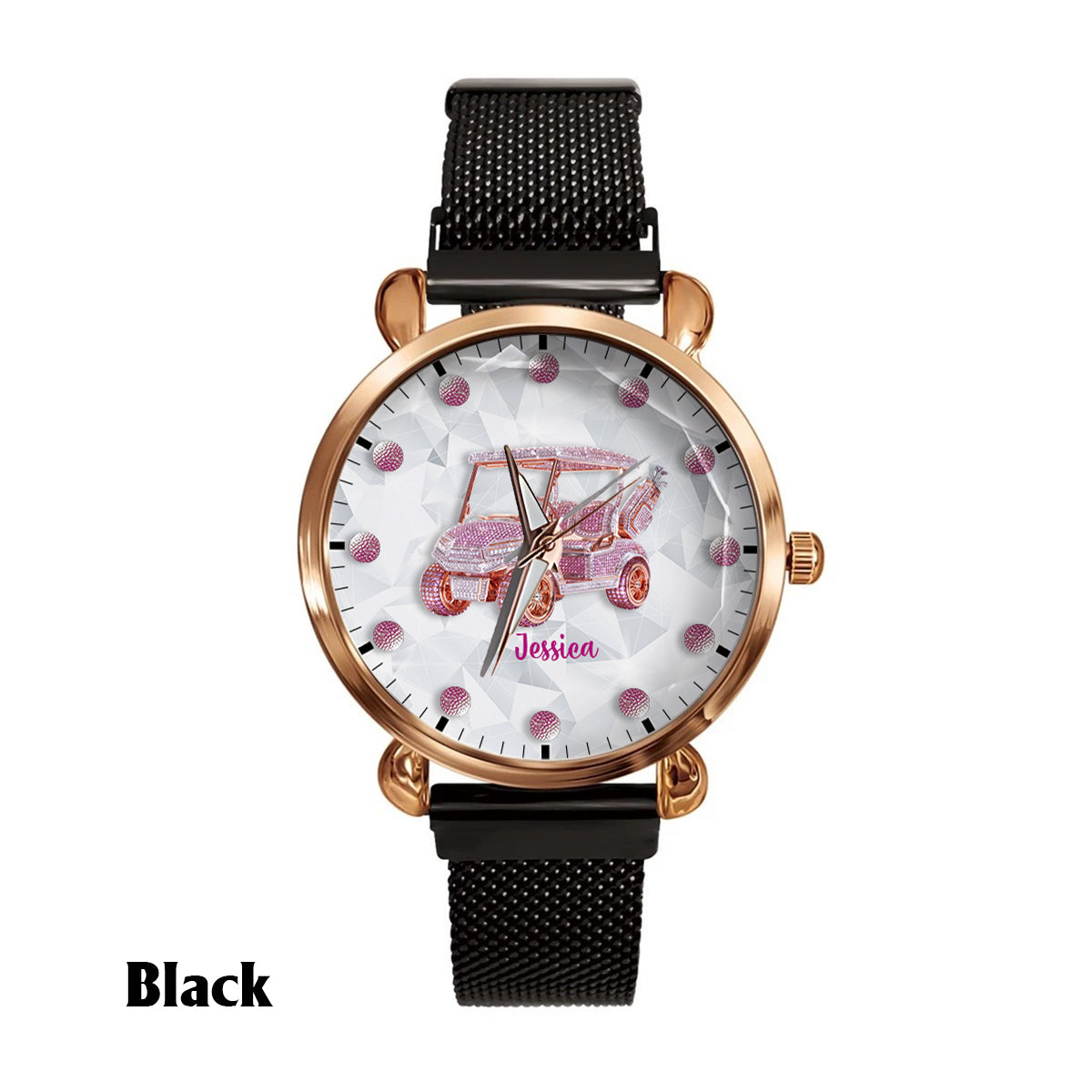 Golf Cart - Personalisierte Golf-Damen-Handuhr
