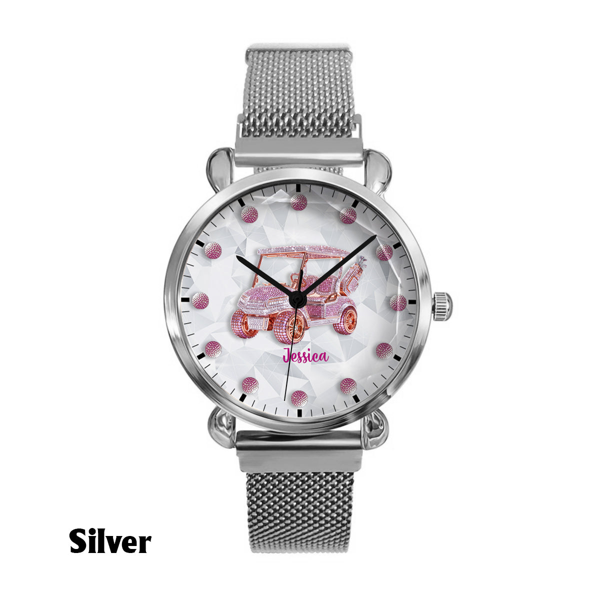 Golf Cart - Personalisierte Golf-Damen-Handuhr